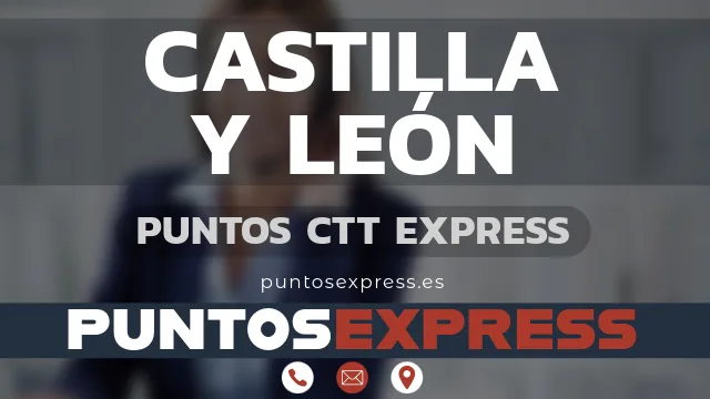 puntos ctt express en castilla y leon