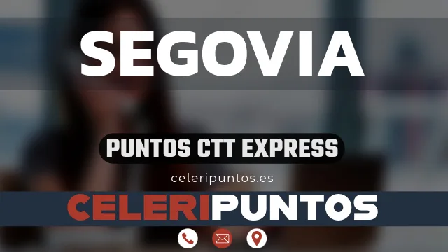 puntos ctt express en segovia